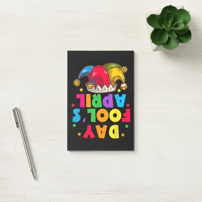 Roliga aprilskämt kit 1 april skämt post-it block (Kontor)