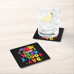Roliga aprilskämt kit 1 april skämt underlägg papper kvadrat