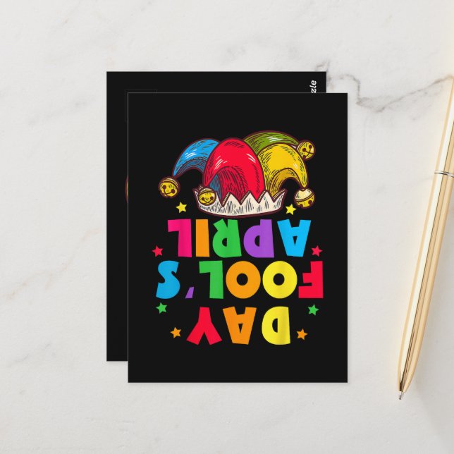 Roliga aprilskämt Kit 1 april skämt Vykort (Fram/Back In Situ)