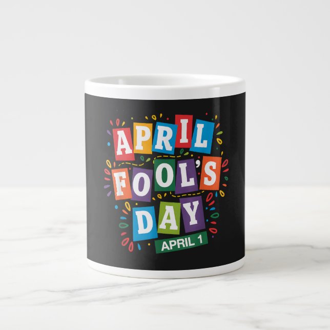 Roliga aprilskämt Kit Jumbo Mugg (Framsidan)