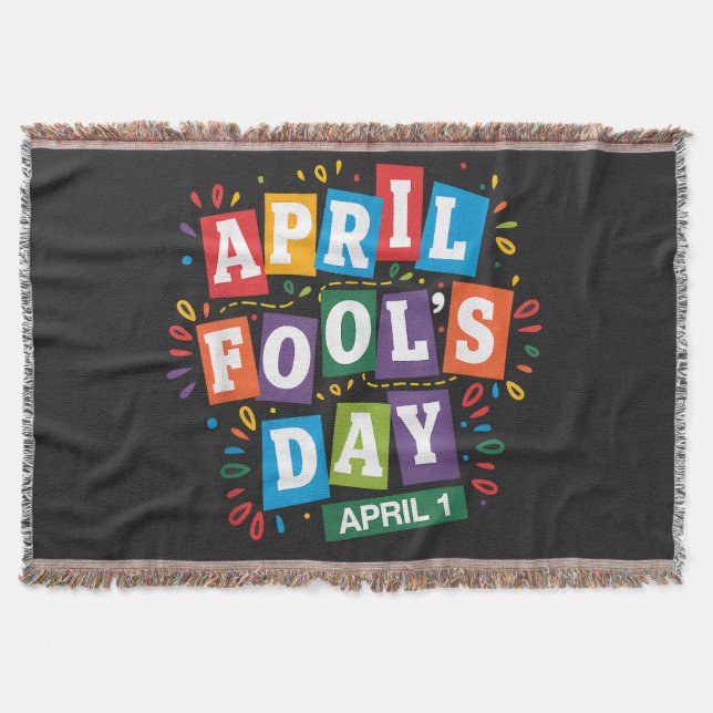 Roliga aprilskämt prick kit filt (Framsidan)