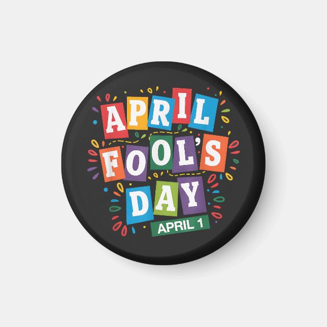 Roliga aprilskämt prick kit magnet (Framsidan)