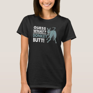 Roliga åsna röv sagt memes skämt åsna djur t shirt