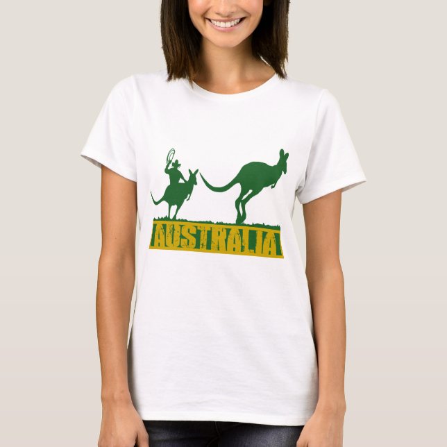 Roliga Australien Tee Shirt (Framsida)