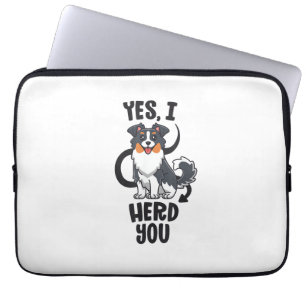 Roliga Australiensisk Shepherd Mamma Gåvor Aussie  Laptop Fodral