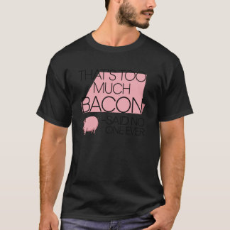 Roliga Bacon-citat Frukostmat Bacon-älskare Keto T Shirt