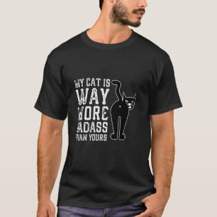 Roliga Badass Katt Katter T Shirt