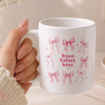 Roliga Bågar Före Bröder Söt Rosa Coquette Present