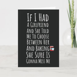 Roliga bakkort för honom tonårspojkar män bagare kort