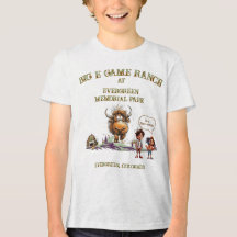 Roliga barn amerikansk buffel bison 2 T-Shirt
