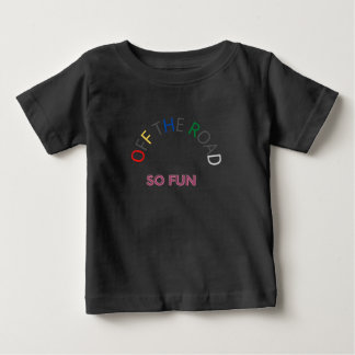 Roliga Barn Baby Svart T Shirt