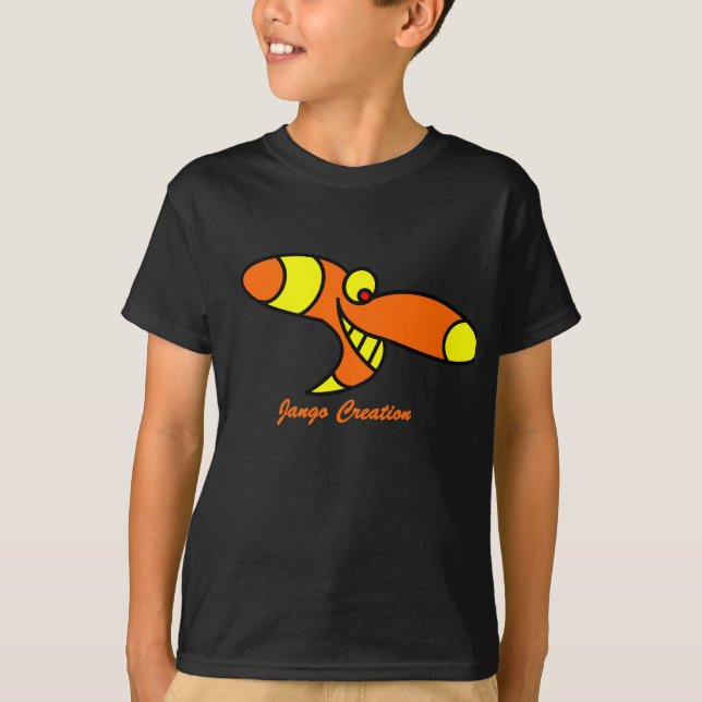 roliga barn jango skjorta t shirt (Framsida)