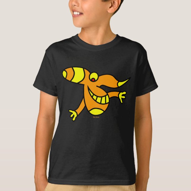 roliga barntröjor t shirt (Framsida)