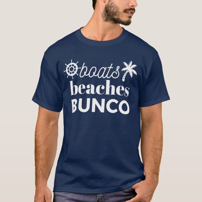 Roliga Båtar Stränder Bunco Cruiseravel Tjejer Gam T Shirt (Framsida)