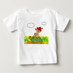 roliga bebis t-skjorta "hund ", tee
