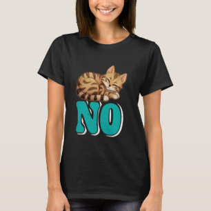 Roliga Bengalkatter NEJ Egensinniga Bengalkatteräg T Shirt