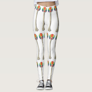 Roliga benstrumpor leggings