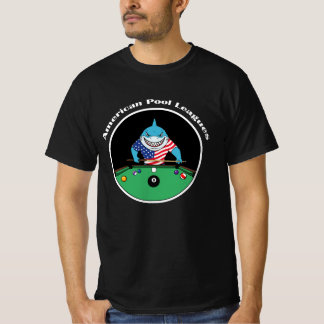 Roliga Biljard Amerikanska Pool Ligor T Shirt