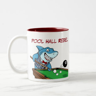 Roliga Billard Haj Rebell Kopp