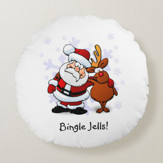 Roliga Bingle Jells Holiday Rund Kudde