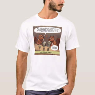 Roliga Bjässenämnd Självklart Tecknad Film T-shirt