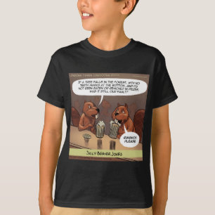 Roliga Bjässenämnd Sjov Kartongteckning T-shirt