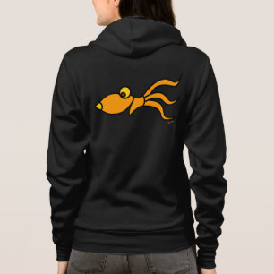 roliga bläckfisk dragkedjor hoodieplagg t shirt