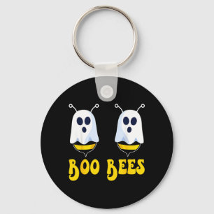 Roliga Boo-Bin Halloween-kostym Humor Kuslig Bina Nyckelring