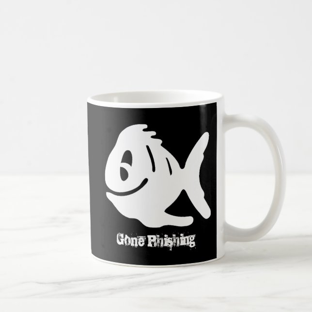 Roliga borta Phishing Kaffemugg (Höger)