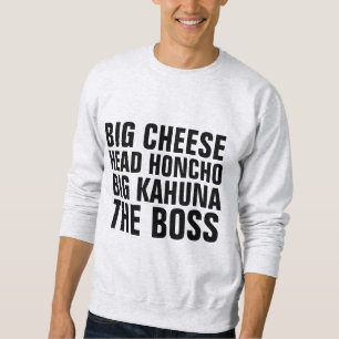 Roliga BOSS BIG KAHUNA T-shirts Tees Lång Ärmad Tröja