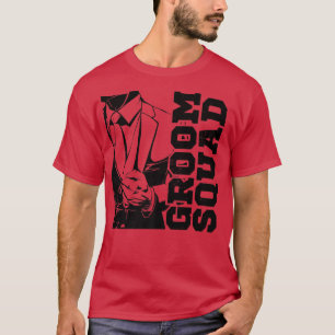 Roliga bröllopsfestkläder för män Groom T Shirt