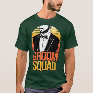 Roliga bröllopsfestkläder för män Groom T Shirt