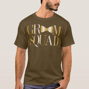 Roliga bröllopsfestkläder för män Groom T Shirt