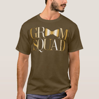 Roliga bröllopsfestkläder för män Groom T Shirt