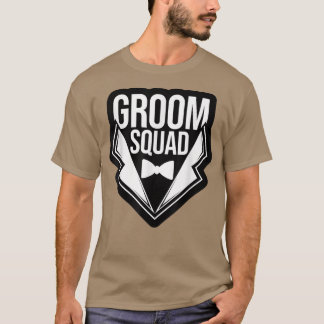Roliga bröllopsfestkläder för män Groom T Shirt