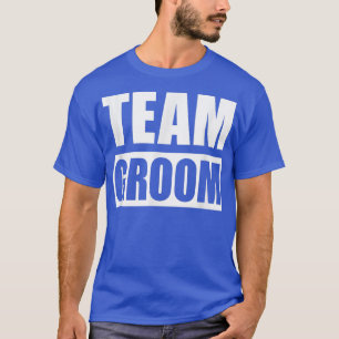 Roliga bröllopspresenter för män, brudgumsteam, br t shirt