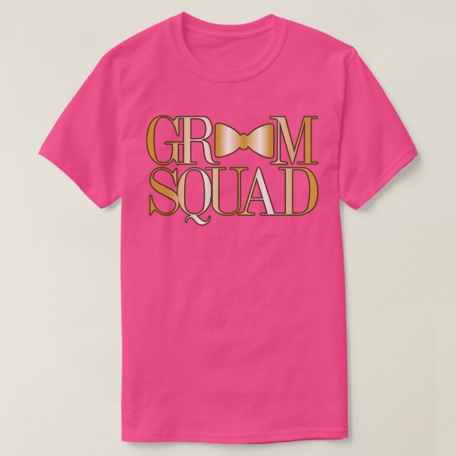 Roliga brudgummens möhippa kläder för män Brudgum T Shirt (Design framsida)