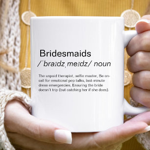 Roliga Brudtärnor definition brudtärnar förslag  Kaffemugg