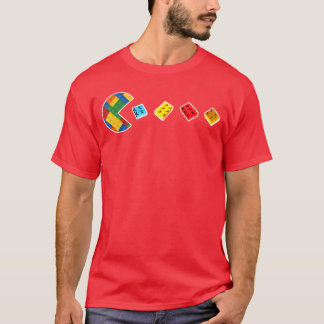 Roliga byggblock Spelare Master Builder Brick L T Shirt