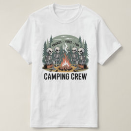 Roliga campingeldar vänner Rolig campingklubb T Shirt