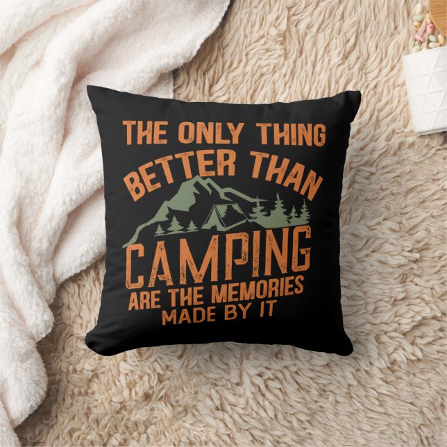Roliga campingpresenter kudde (Filt)