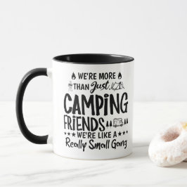 Roliga Campingvänner Liten Gang Present Mugg