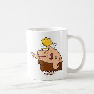 Roliga Cavewoman Kaffemugg