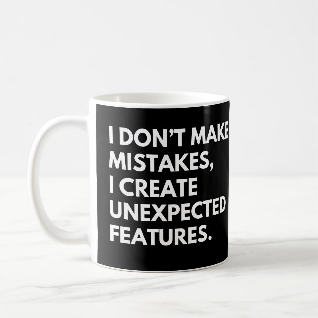 Roliga Citat För Programmerare Och Utvecklare Kaffemugg (Vänster)