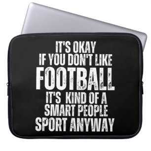 ROLIGA CITAT OM FOTBOLL LAPTOP FODRAL