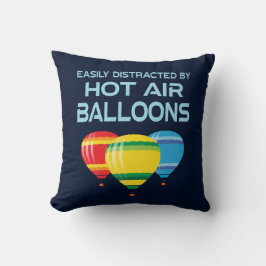 Roliga Citat om Varm Luft Ballonger Kudde