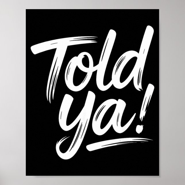Roliga Citat Sarcasm Mörk Humor Skämt Poster (Framsidan)