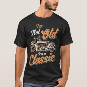 Roliga citationstecken för bikermotorcykelryttare t shirt