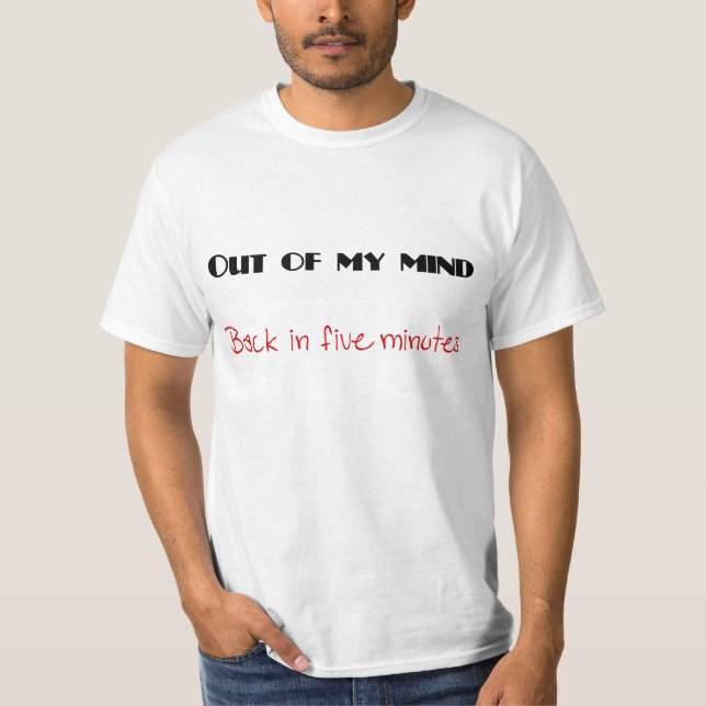 Roliga citationstecken tee shirt (Framsida)