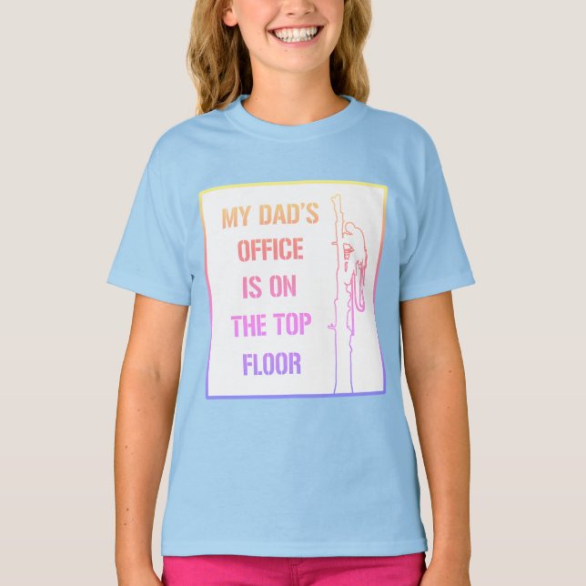 Roliga citationsteckenarboristungar t shirt (Framsida)